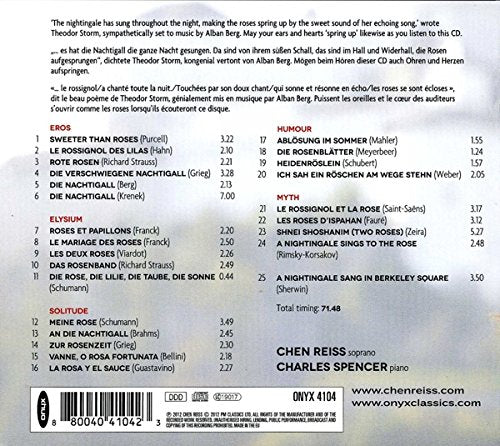 The Nightingale and the Rose - Chen Reiss, Charles Spencer