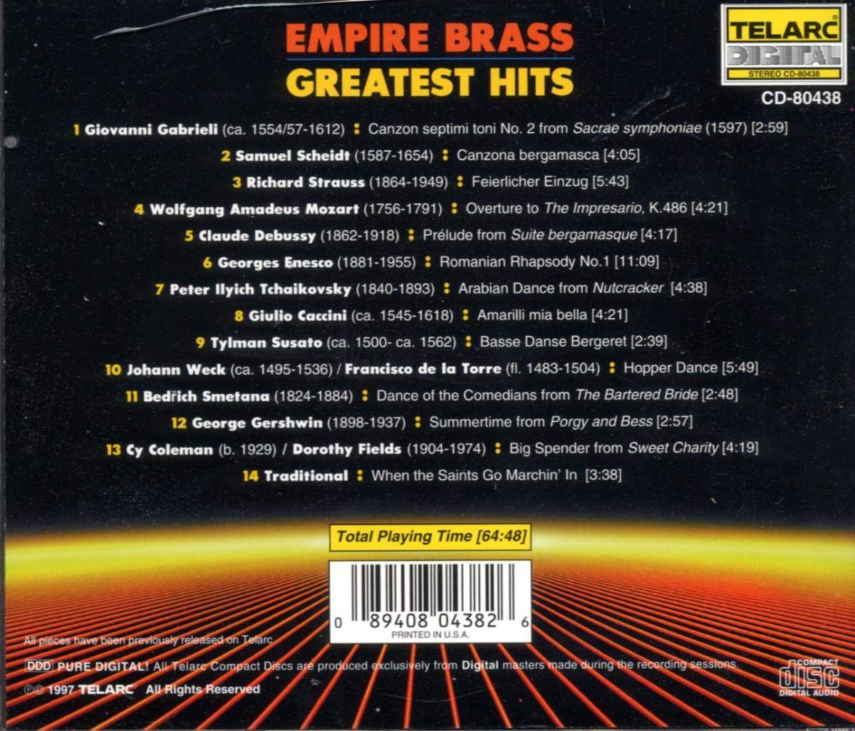 EMPIRE BRASS - GREATEST HITS