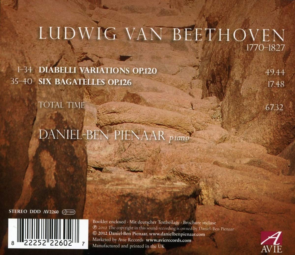 BEETHOVEN: Diabelli Variations; Bagatelles - Daniel-Ben Pienaar