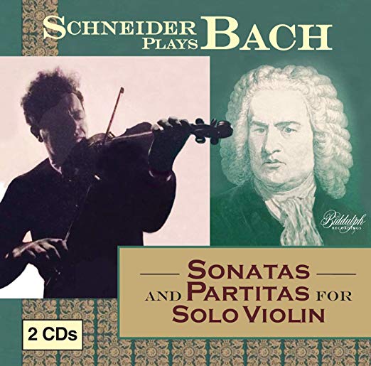 ALEXANDER SCHNEIDER PLAYS BACH (2 CDS)