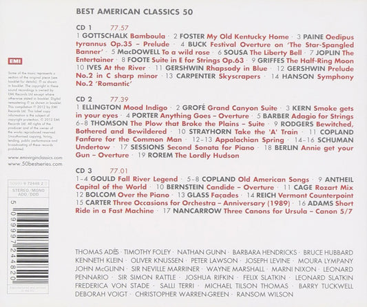 50 BEST AMERICAN CLASSICS (3 CDs)
