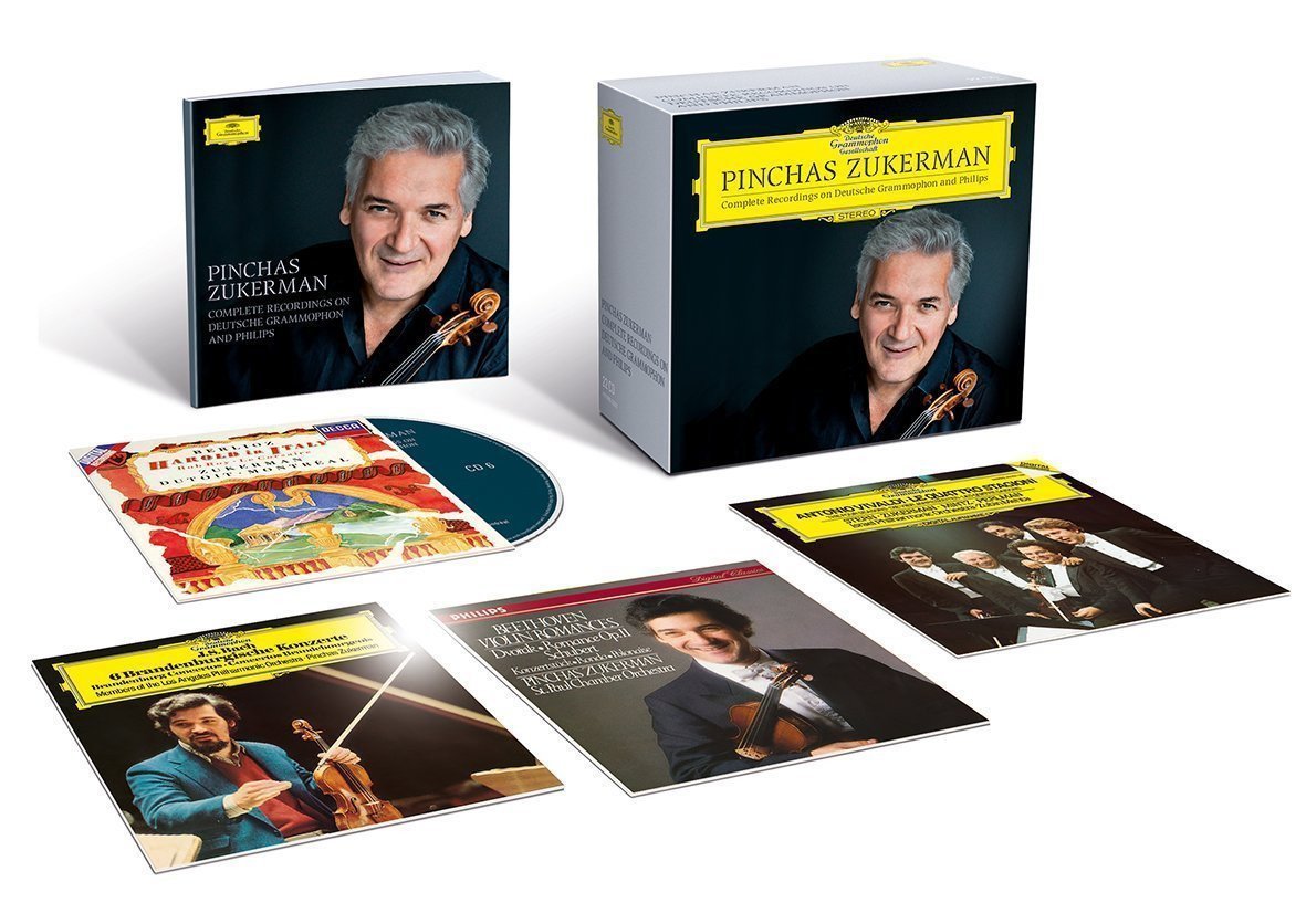 PINCHAS ZUKERMAN - THE COMPLETE DEUTSCHE GRAMMOPHON & PHILIPS RECORDINGS (22 CDS)