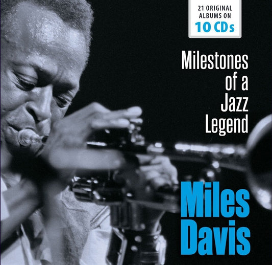 MILES DAVIS: MILESTONES OF A JAZZ LEGEND - 21 ORIGINAL ALBUMS (10 CDS)