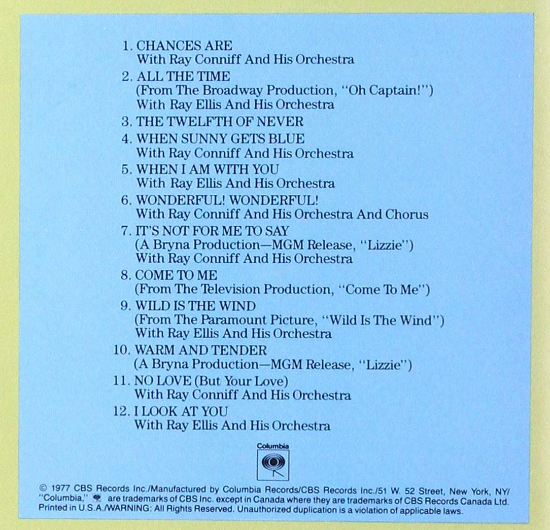 JOHNNY MATHIS: GREATEST HITS