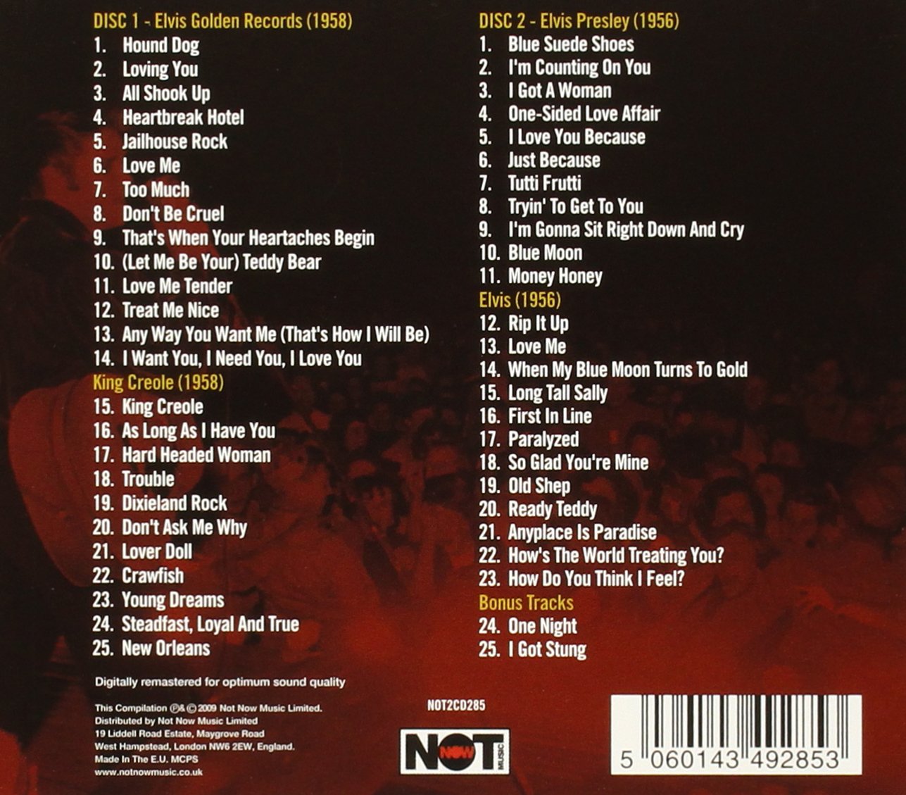 ELVIS PRESLEY: Essential Elvis (2 CDs)