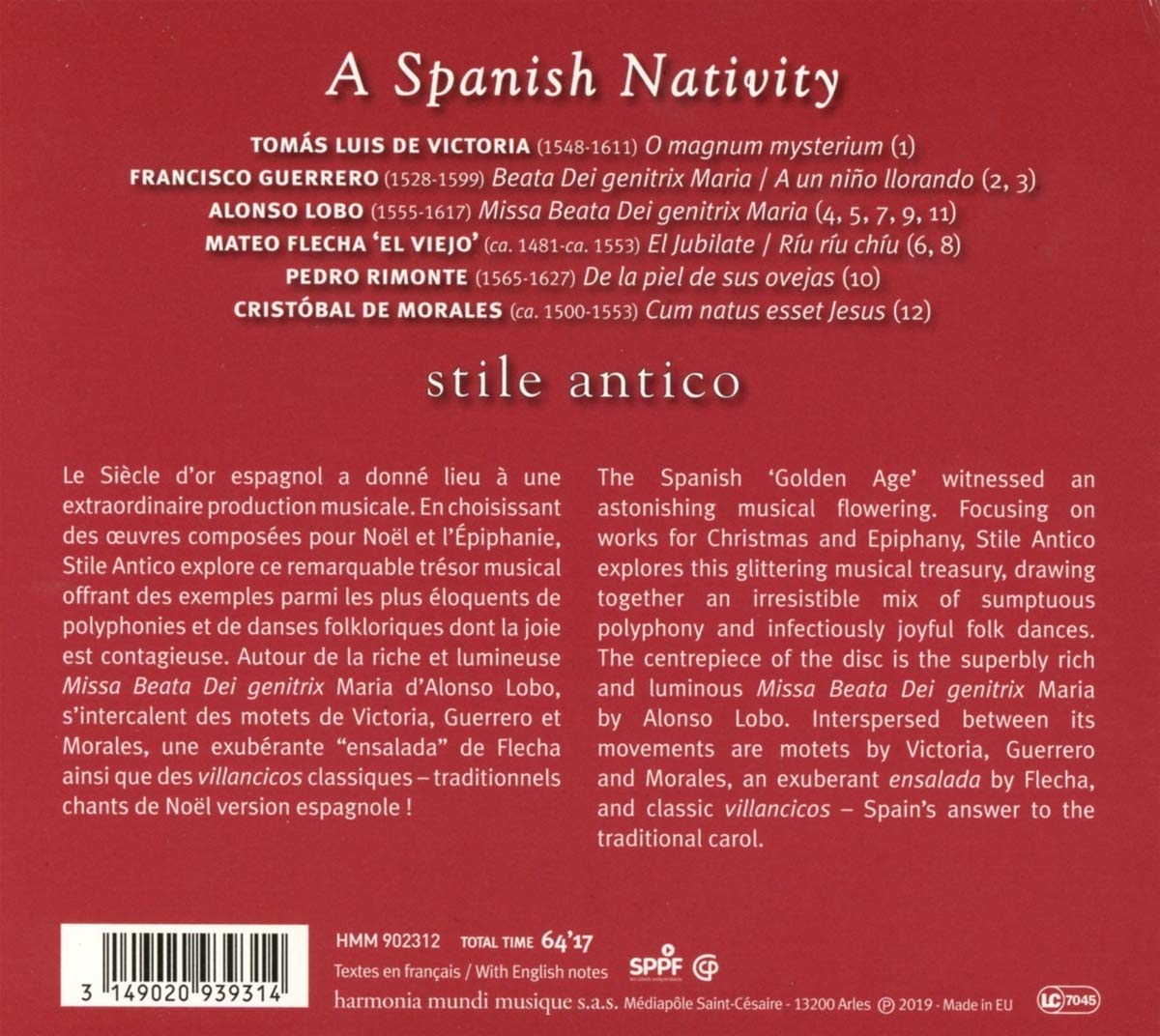 A Spanish Nativity - Stile Antico
