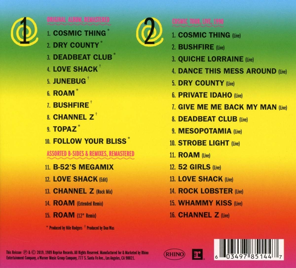 B-52'S: Cosmic Thing