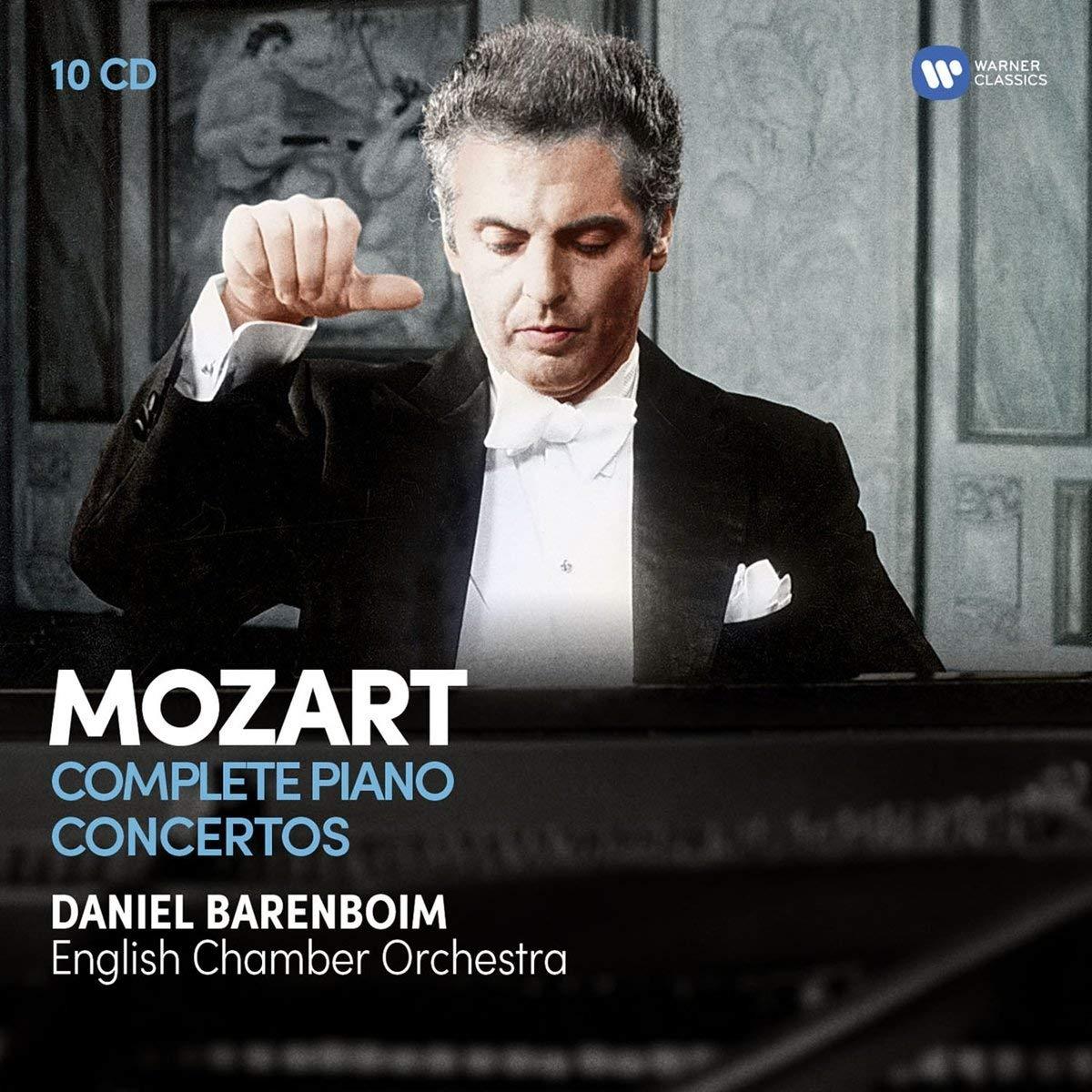 Concertos　Daniel　Mozart:　Complete　The　–　ClassicSelect　Piano　Barenboim　CDs)　(10　World