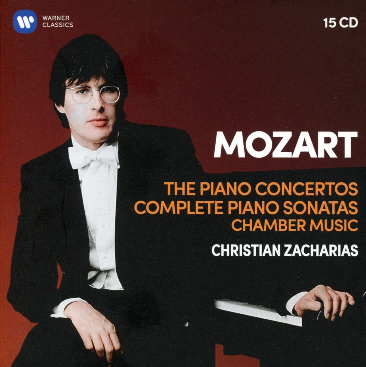 MOZART: PIANO CONCERTOS, COMPLETE PIANO SONATAS AND CHAMBER MUSIC - CHRISTIAN ZACHARIAS (15 CDS)