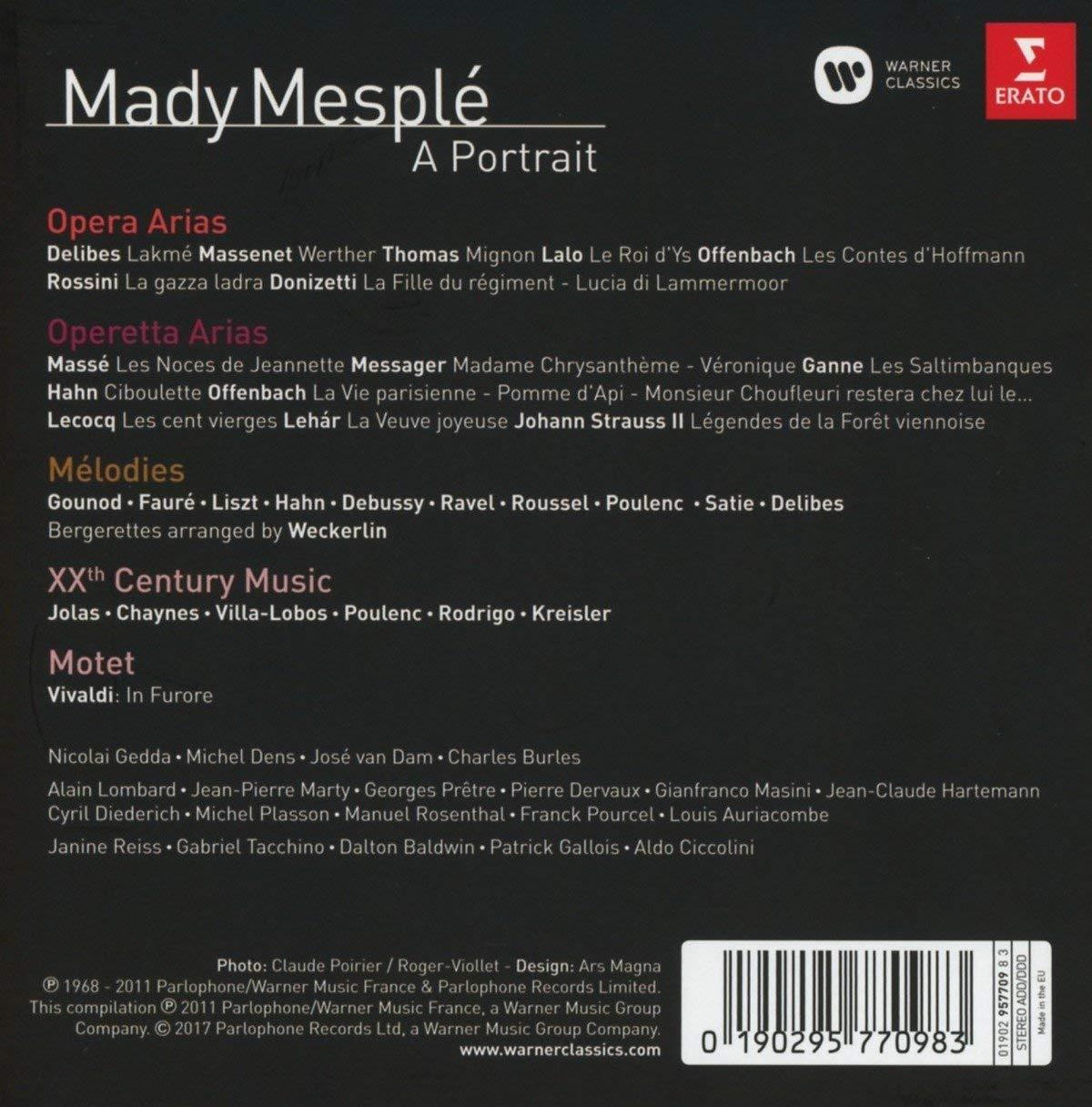 Mady Mesple - A Portrait (4 CDs)