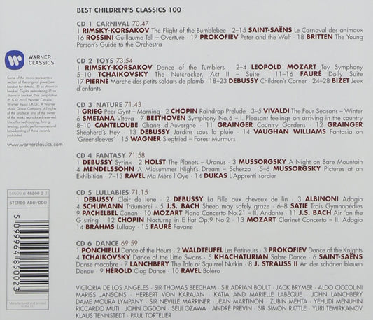 100 BEST CHILDREN'S CLASSICS (6 CDs)