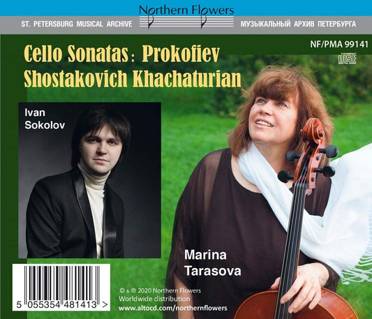 PROKOFIEV, SHOSTAKOVICH AND KHATCHATURIAN: CELLO SONATAS - MARIA TARASOVA