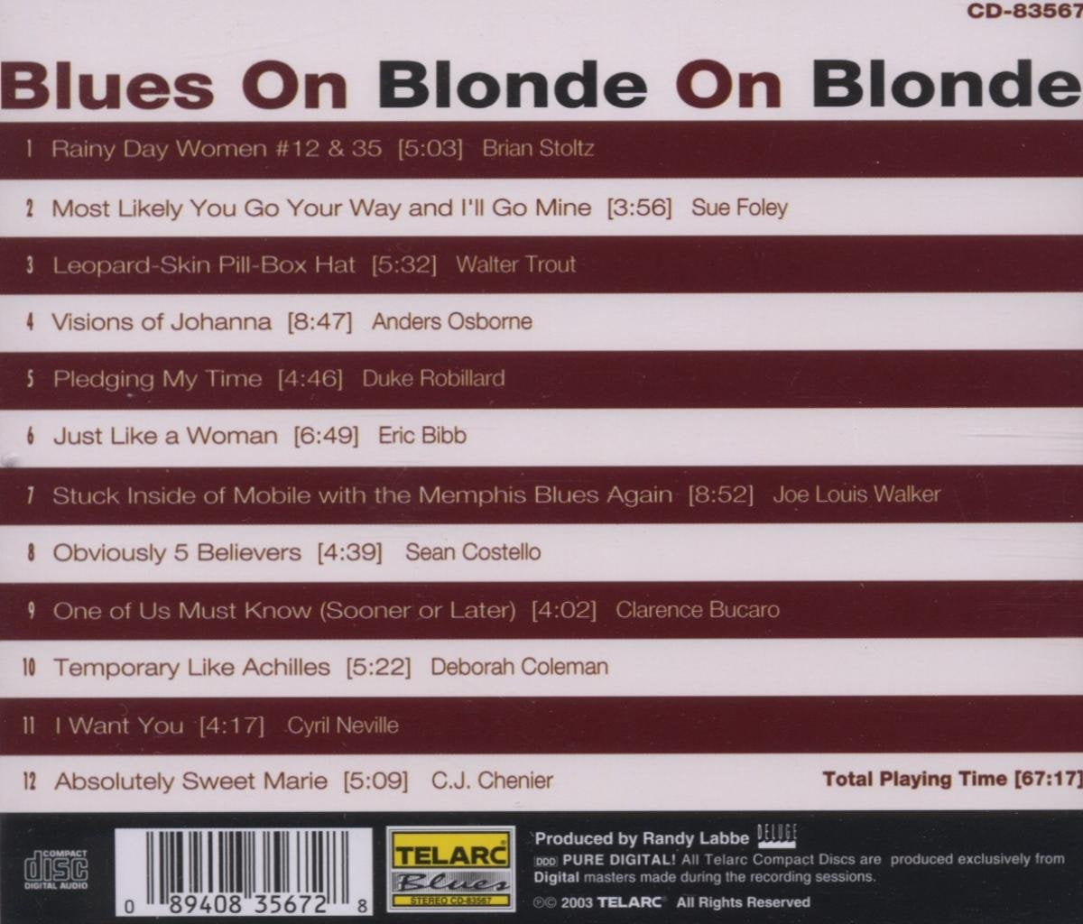 BLUES ON BLONDE ON BLONDE