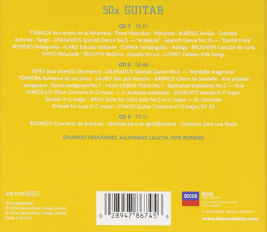 50 X GUITAR (3 CDs)