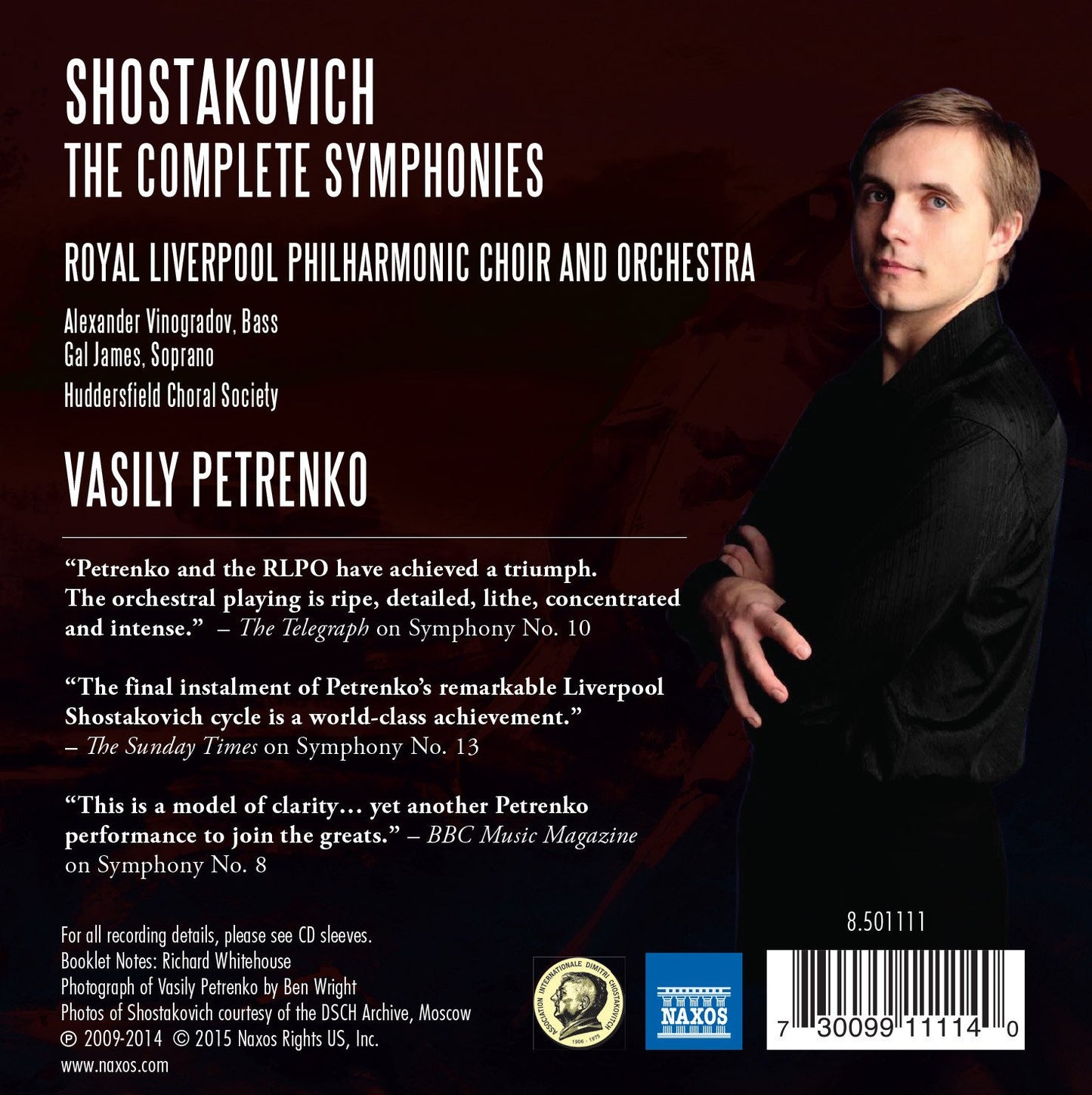 Shostakovich: The Complete Symphonies - Vasily Petrenko, Royal Liverpool Philharmonic (11 CDs)