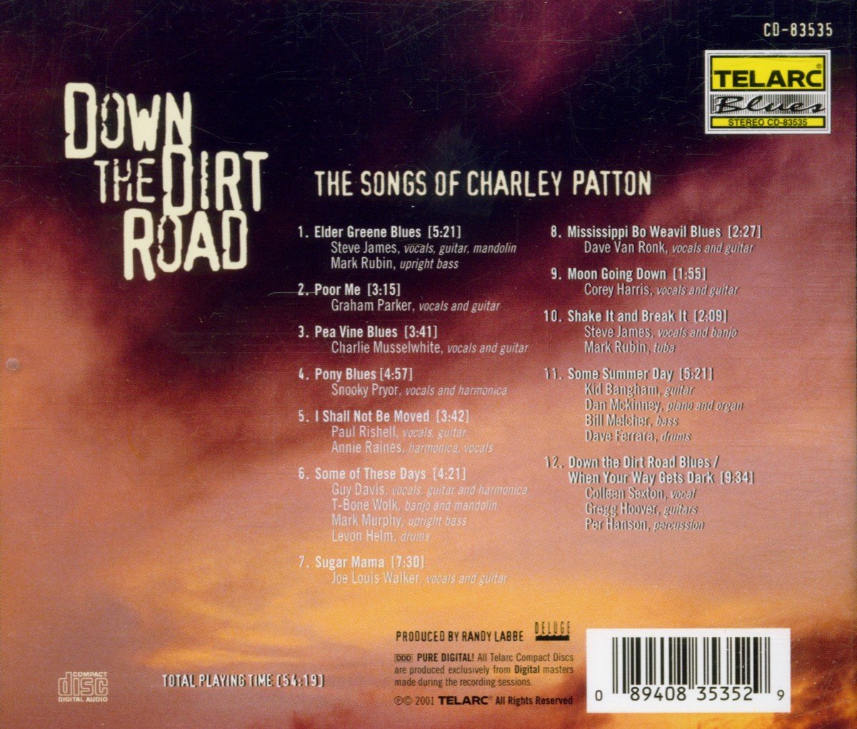 DOWN THE DIRT ROAD: Kid Bangham, Guy Davis, Corey Harris, Graham Parker