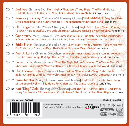 CHRISTMAS WITH THE STARS (10 CDS)