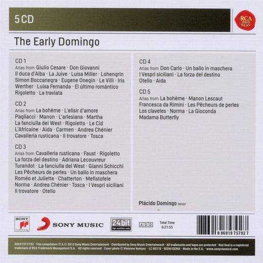 THE EARLY DOMINGO (5 CDs)