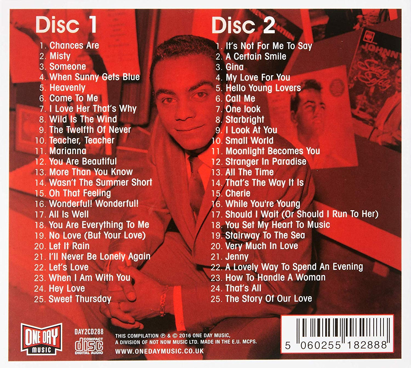 JOHNNY MATHIS: Best Of (2 CDs)