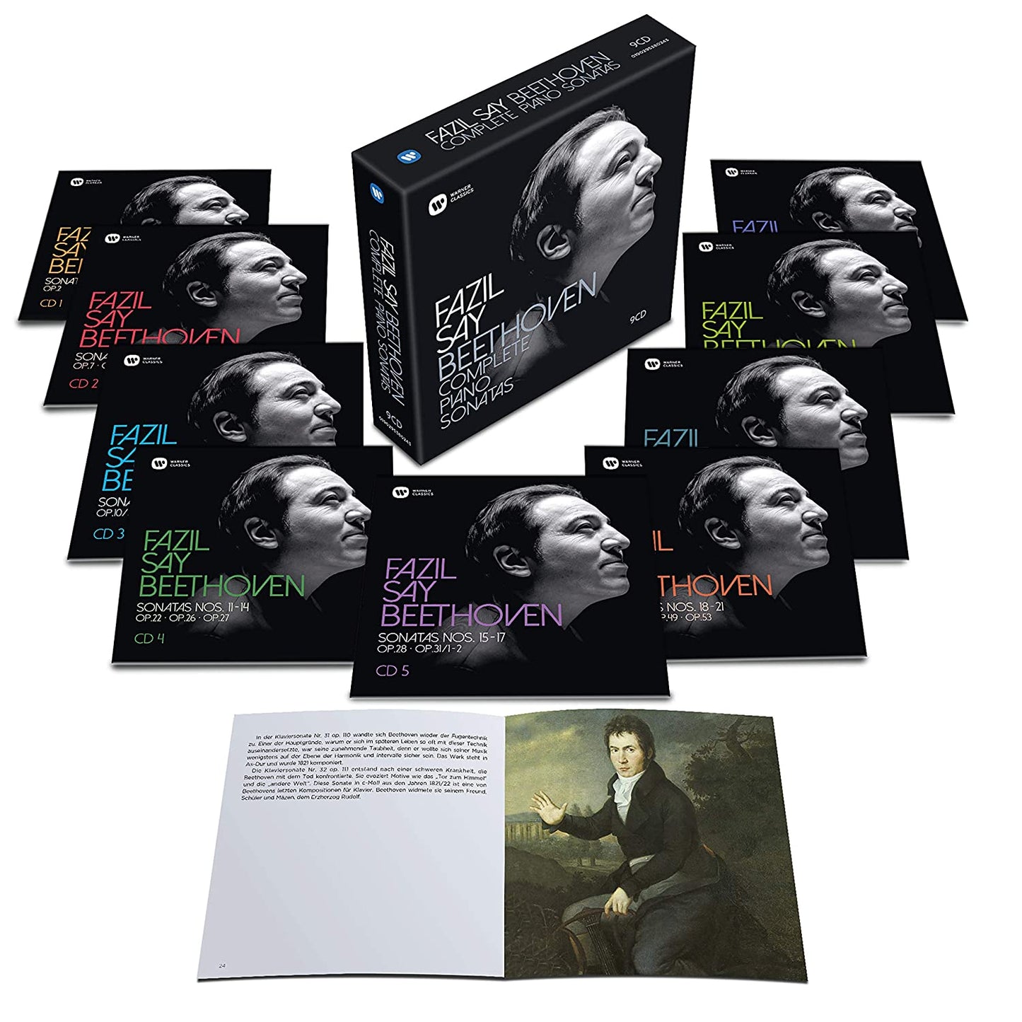 Beethoven: Complete Piano Sonatas - Fazil Say (9 CDS)
