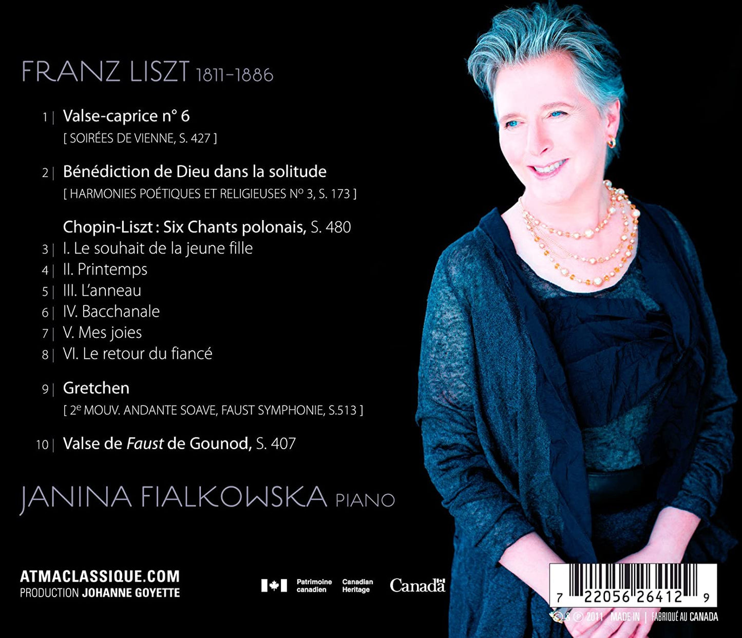 Liszt: Recital - Jianna Fialkowska