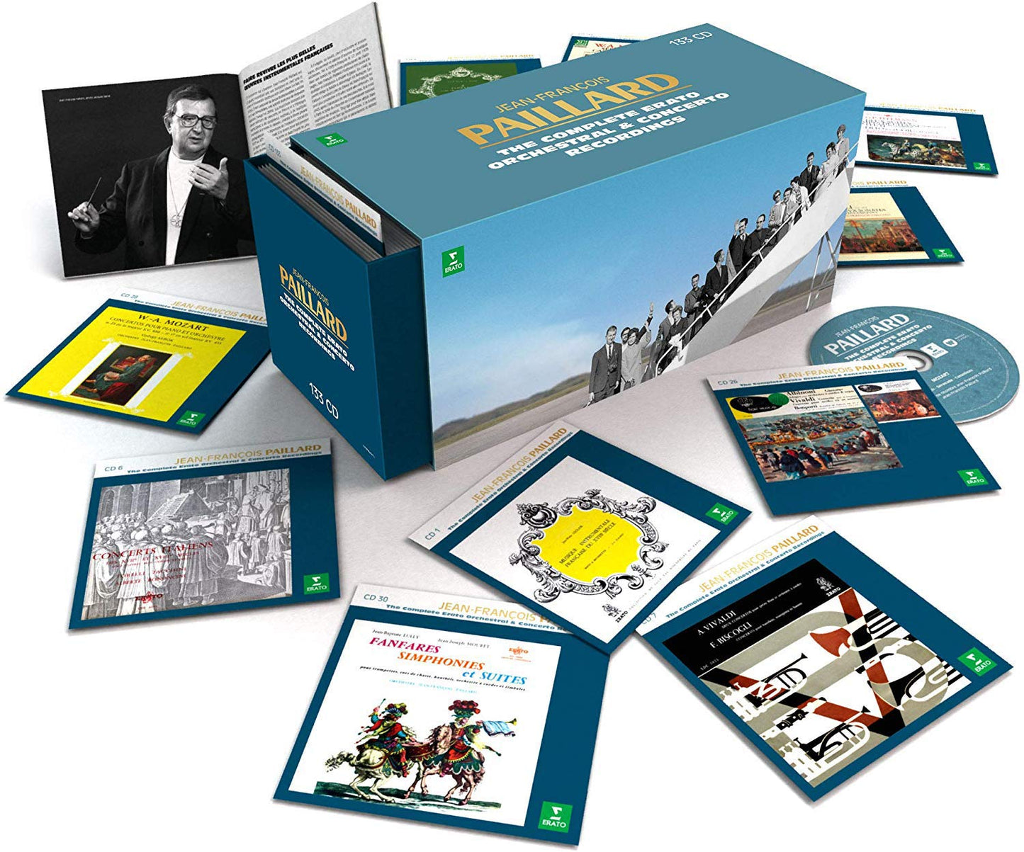 JEAN-FRANCOIS PAILLARD EDITION - Orchestre de Chambre Jean-Francois Paillard (134 CD)