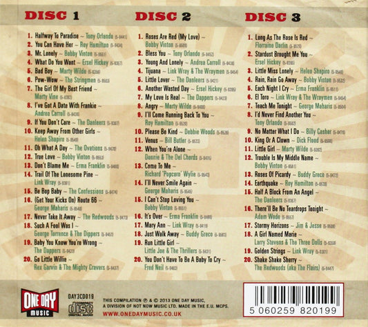 HALFWAY TO PARADISE: THE EPIC RECORDS STORY 1960-62 - Tony Orlando, Roy Hamilton (2 CDS)