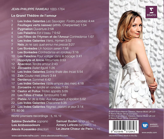 RAMEAU: Le Grand Theatre de L'amour - Sabine Deieilhe, Les Ambassadors