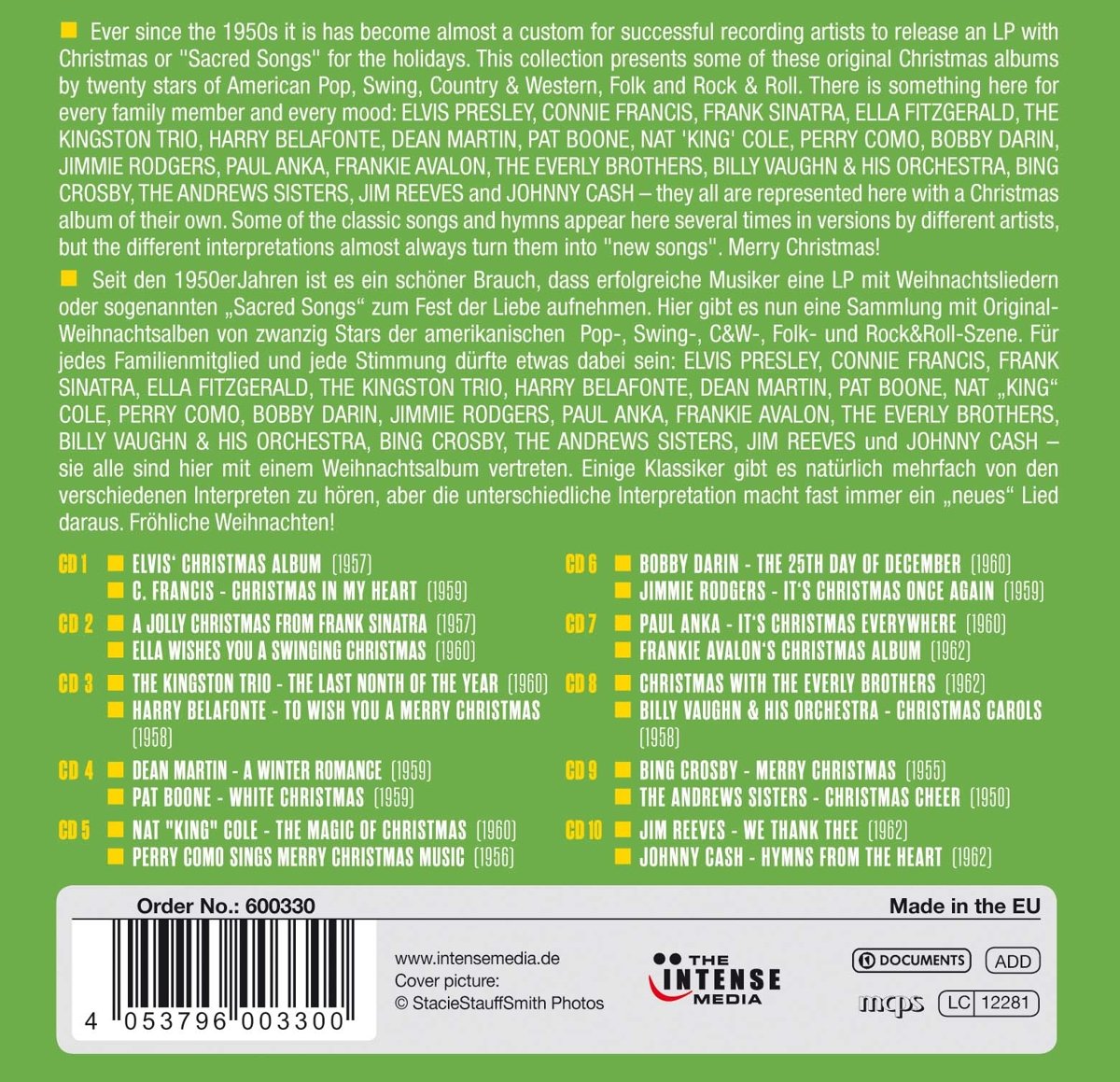 CHRISTMAS LEGENDS (10 CDS)