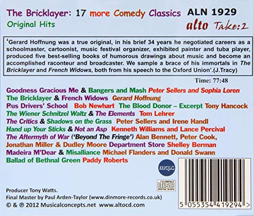 THE BRICKLAYER - 17 COMEDY CLASSICS