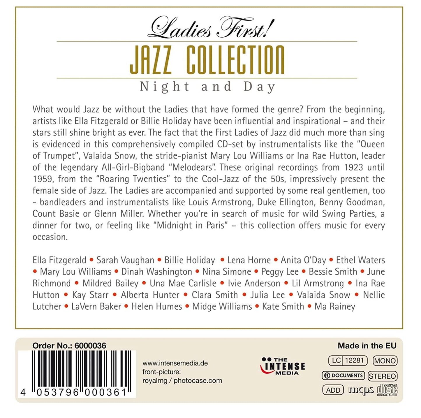 Ladies First! Jazz Collection (10 CDS)