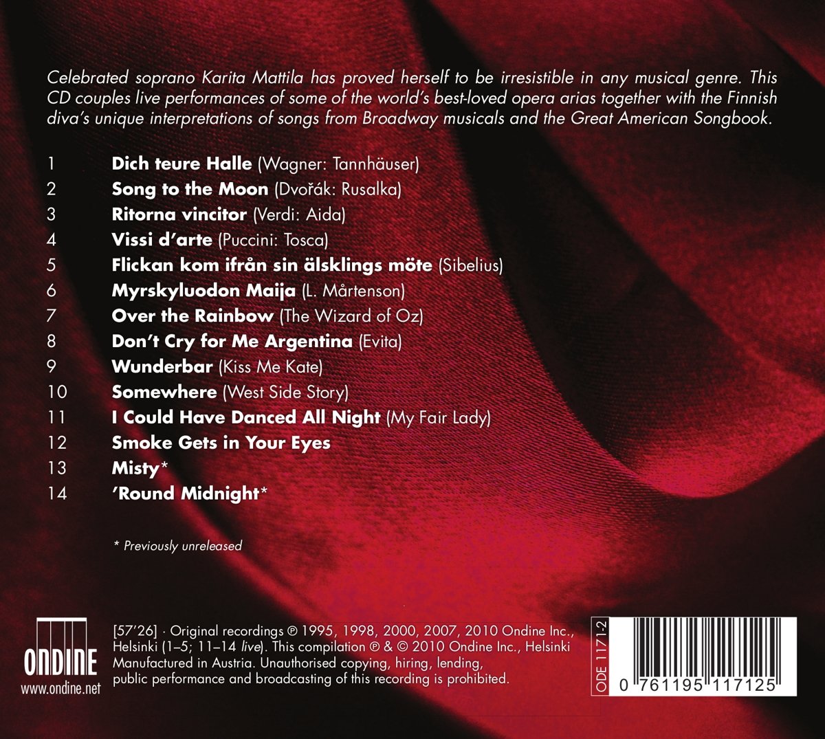 Karita Mattila: The Irresistable Karita Mattila