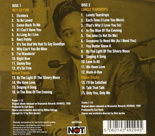 JACKIE WILSON: REET PETITE - The Original Recordings (2 CDS)