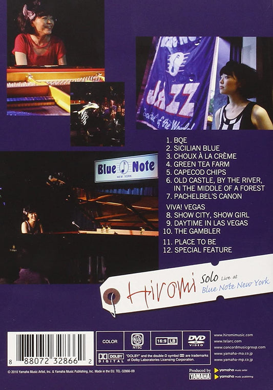 HIROMI: Solo Live at Blue Note New York (DVD)