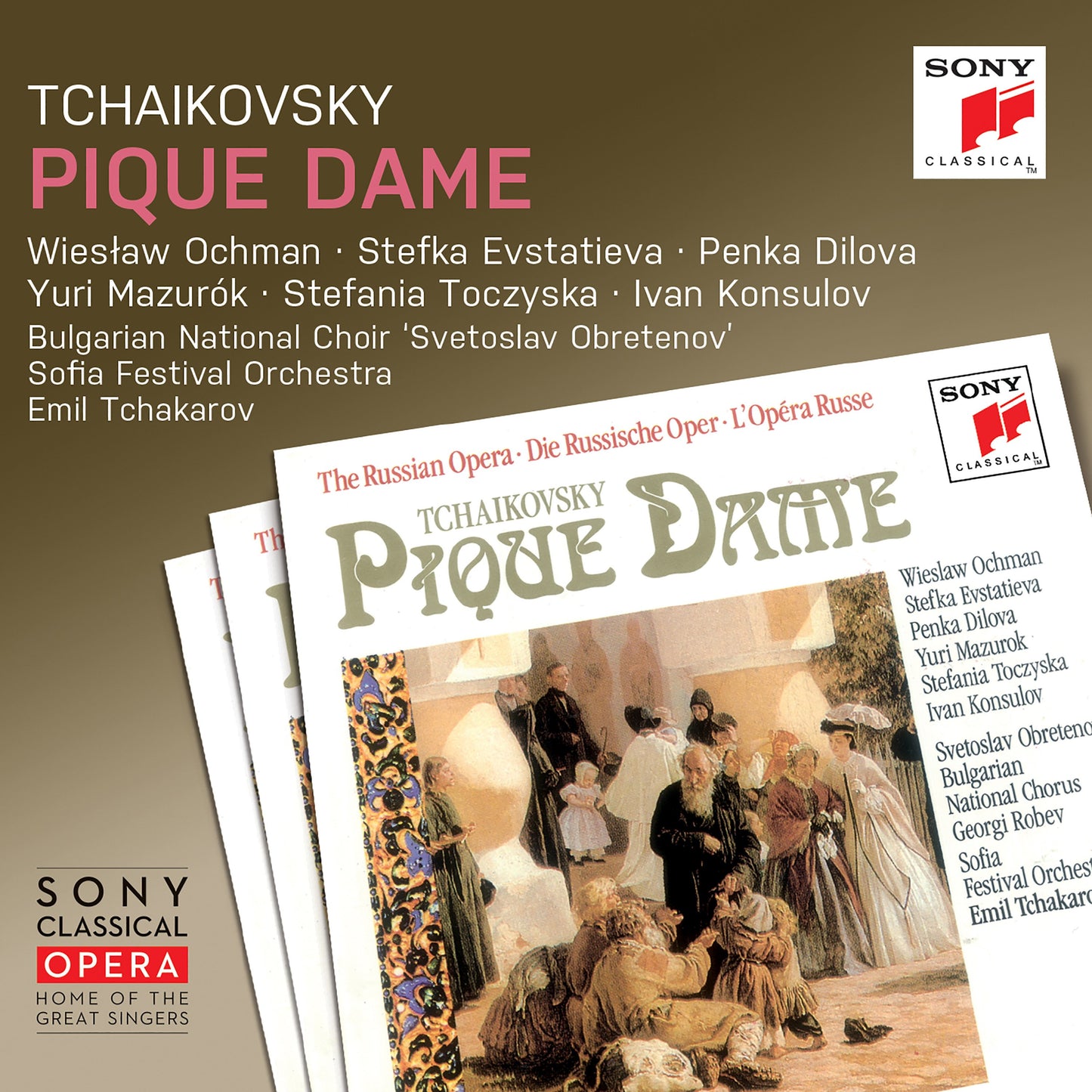 TCHAIKOVSKY: PIQUE DAME - Emil Tchakarov, Svetsolav Obretenov Chorus, Sofia Festival Orchestra
