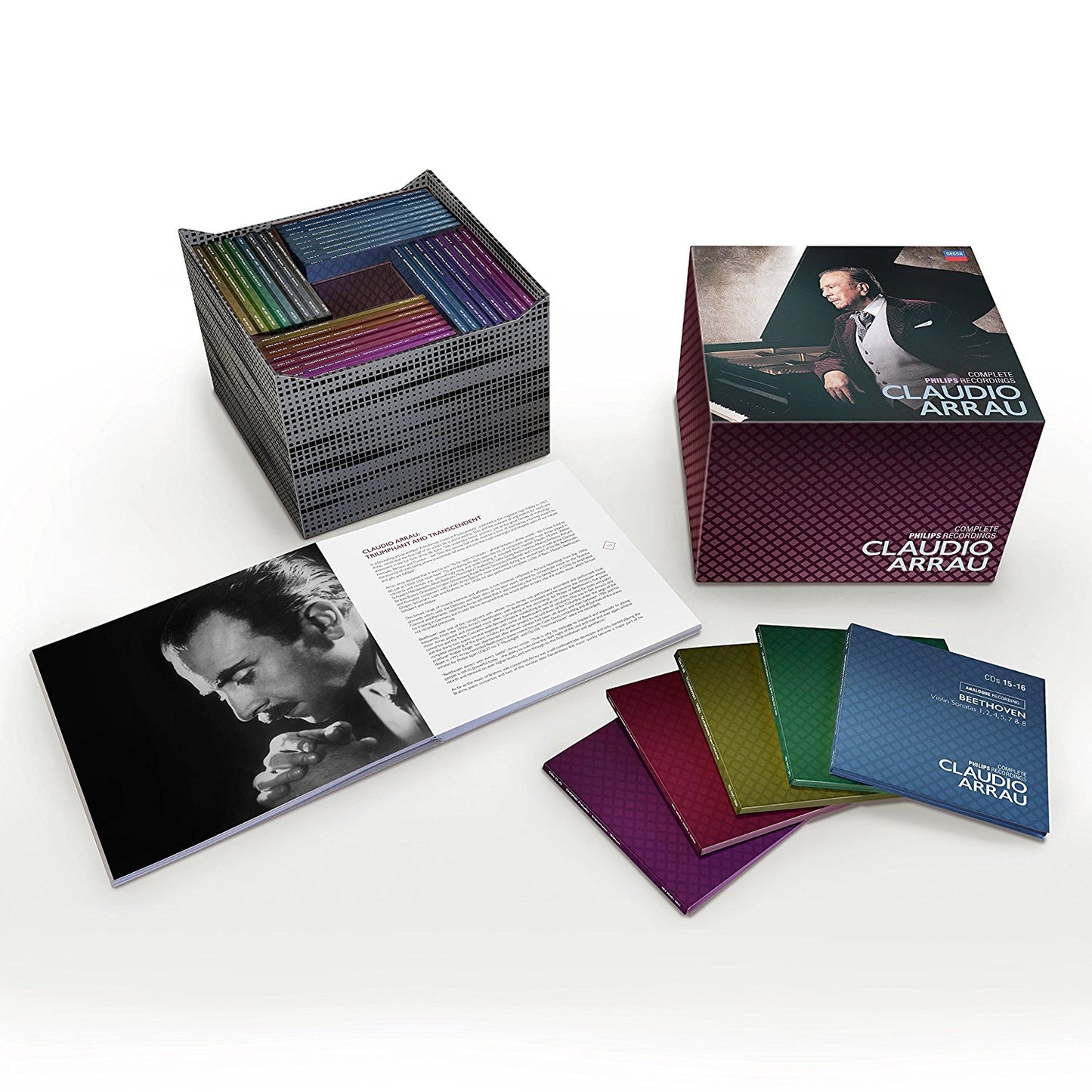 CLAUDIO ARRAU - THE COMPLETE PHILIPS RECORDINGS (80 CDS)