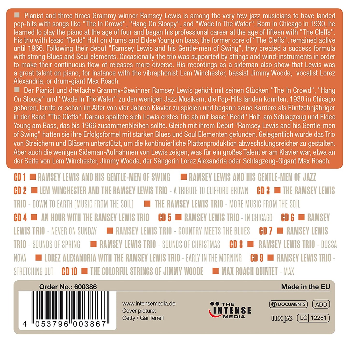 Ramsey Lewis: Milestones of a Legend (10 CDs)