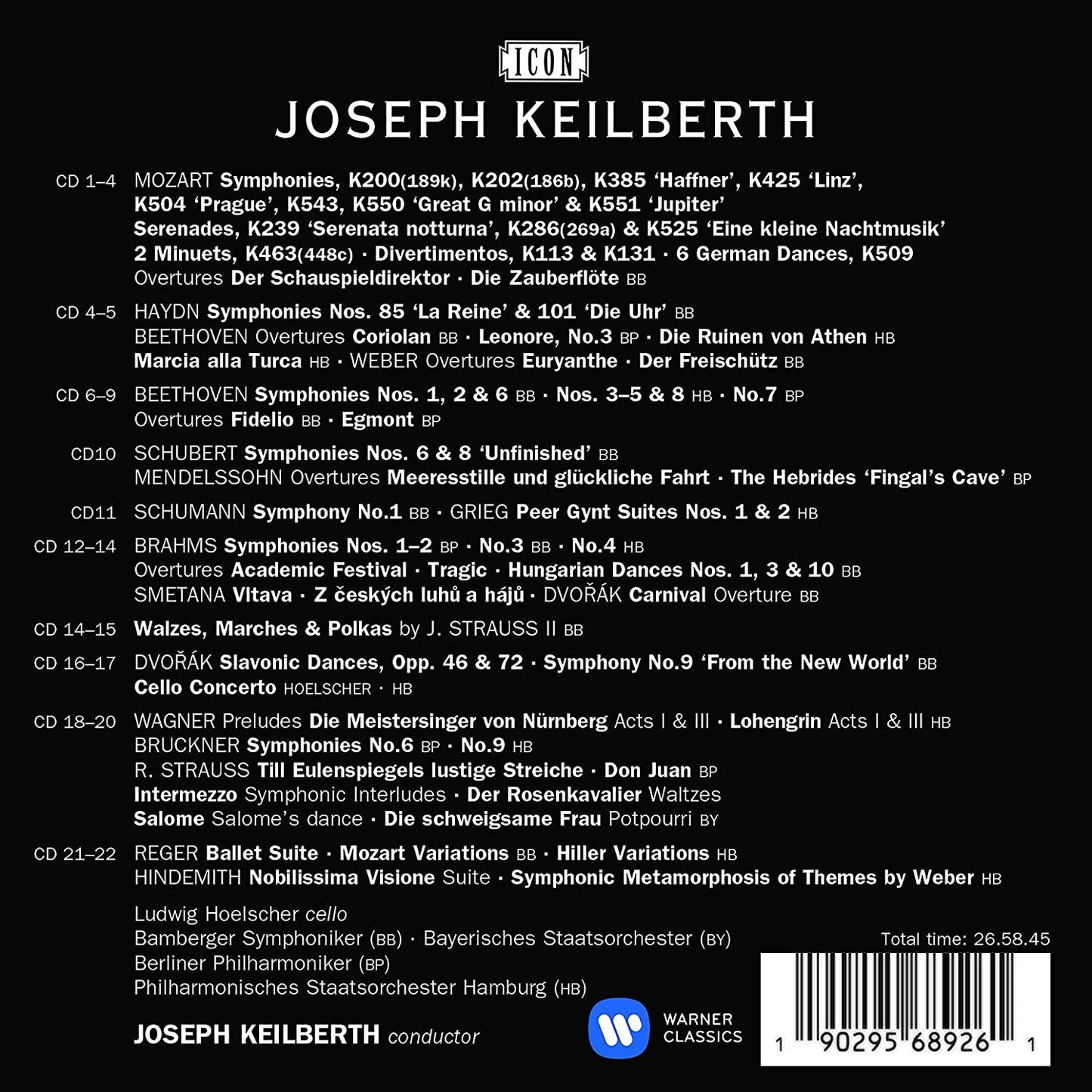 Joseph Keilberth: The Postwar Telefunken Recordings (22 CDs)