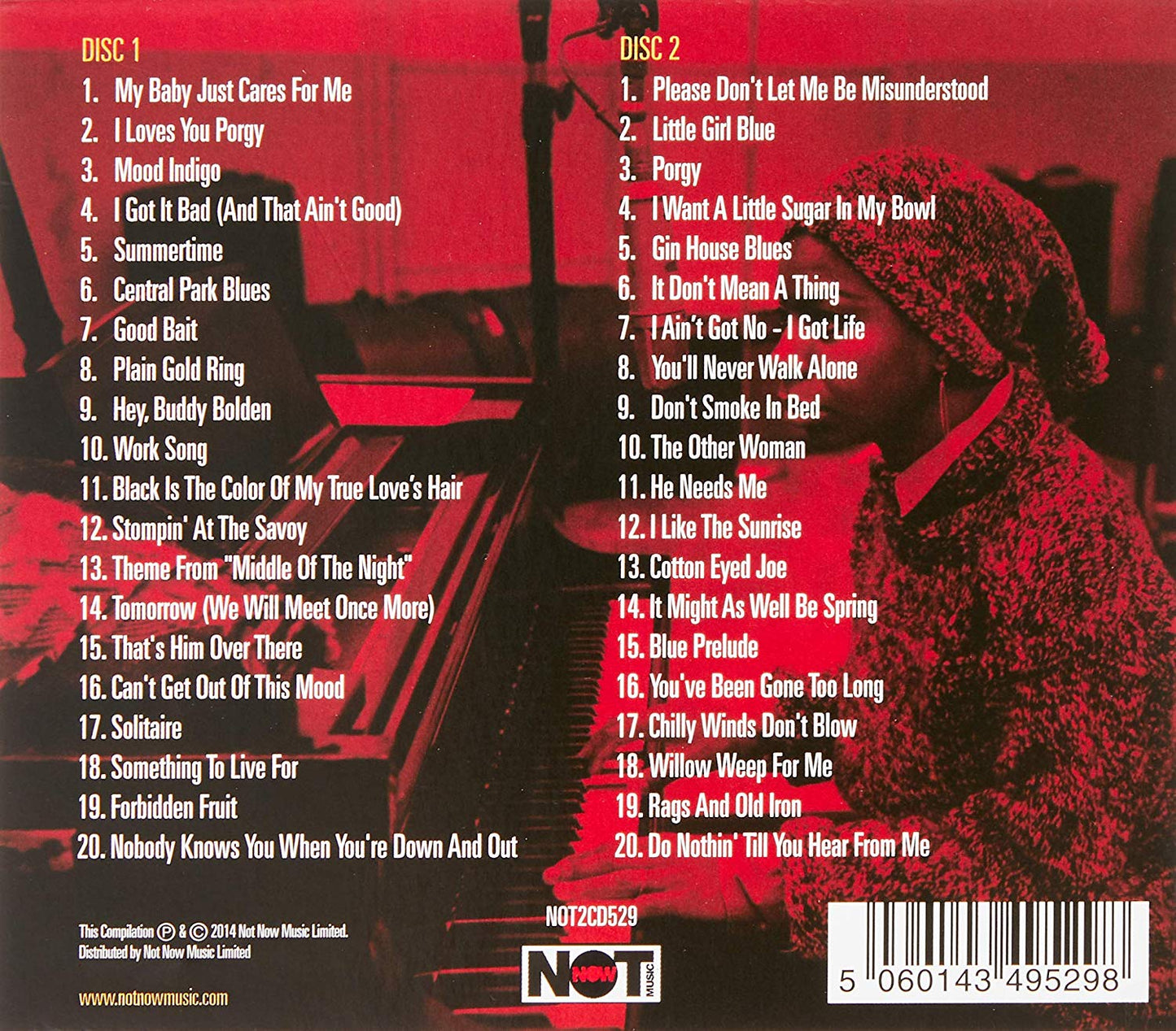 NINA SIMONE: My Baby Just Cares For Me (2 CDS)