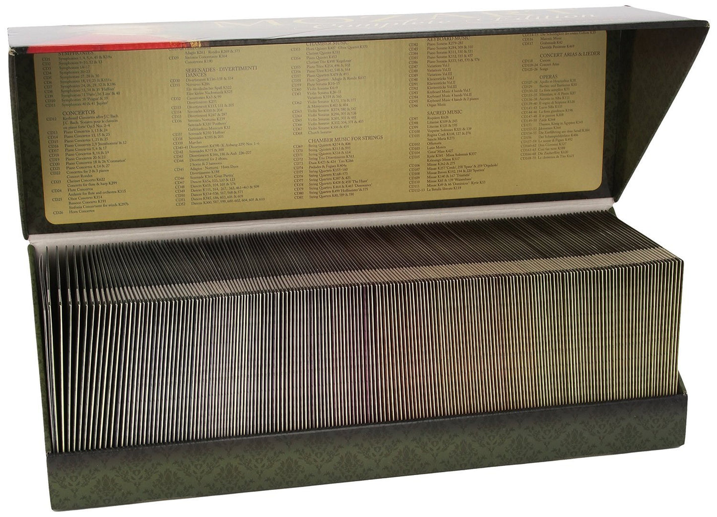 MOZART: COMPLETE EDITION (170 CDS)