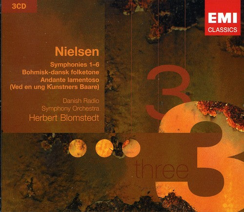 NIELSEN: Symphonies Nos 1-6, Orchestral Works: Danish Radio Symphony Orchestra, Herbert Blomstedt (3 CDs)