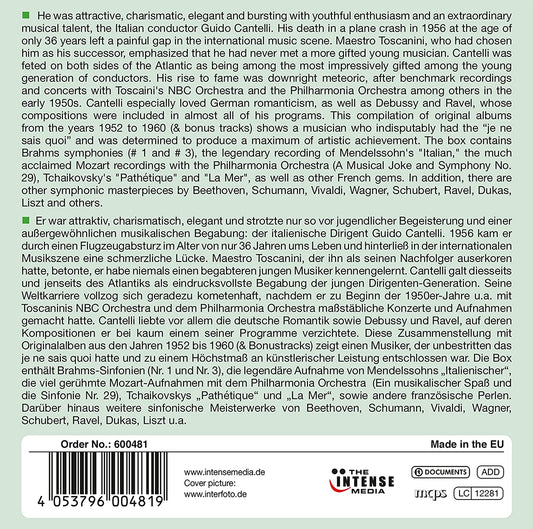 Guido Cantelli: Milestones Of Legends (10 CDs)