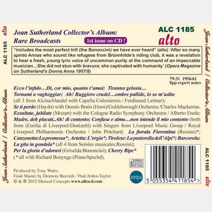 JOAN SUTHERLAND: RARE BROADCASTS