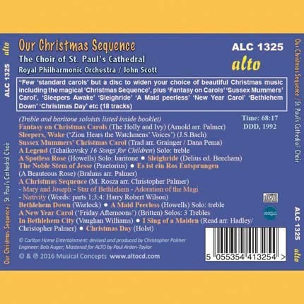 OUR CHRISTMAS SEQUENCE - St. Paul's Cathedral Choir, John Scott, Royal Philharmonic (with free digital download)