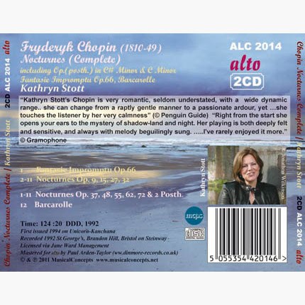 CHOPIN: COMPLETE NOCTURNES - KATHRYN STOTT (2 CDS)