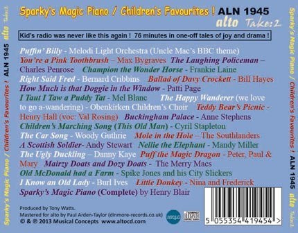 SPARKY'S MAGIC PIANO - CHILDREN'S RADIO CLASSICS