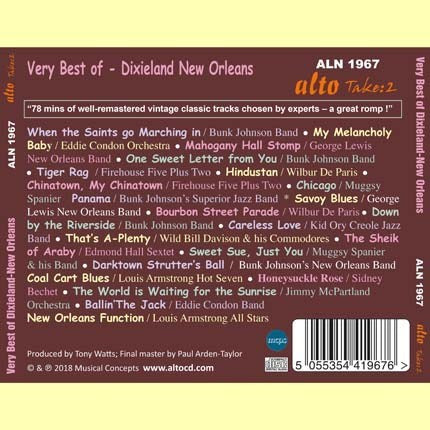 VERY BEST OF DIXIELAND - NEW ORLEANS