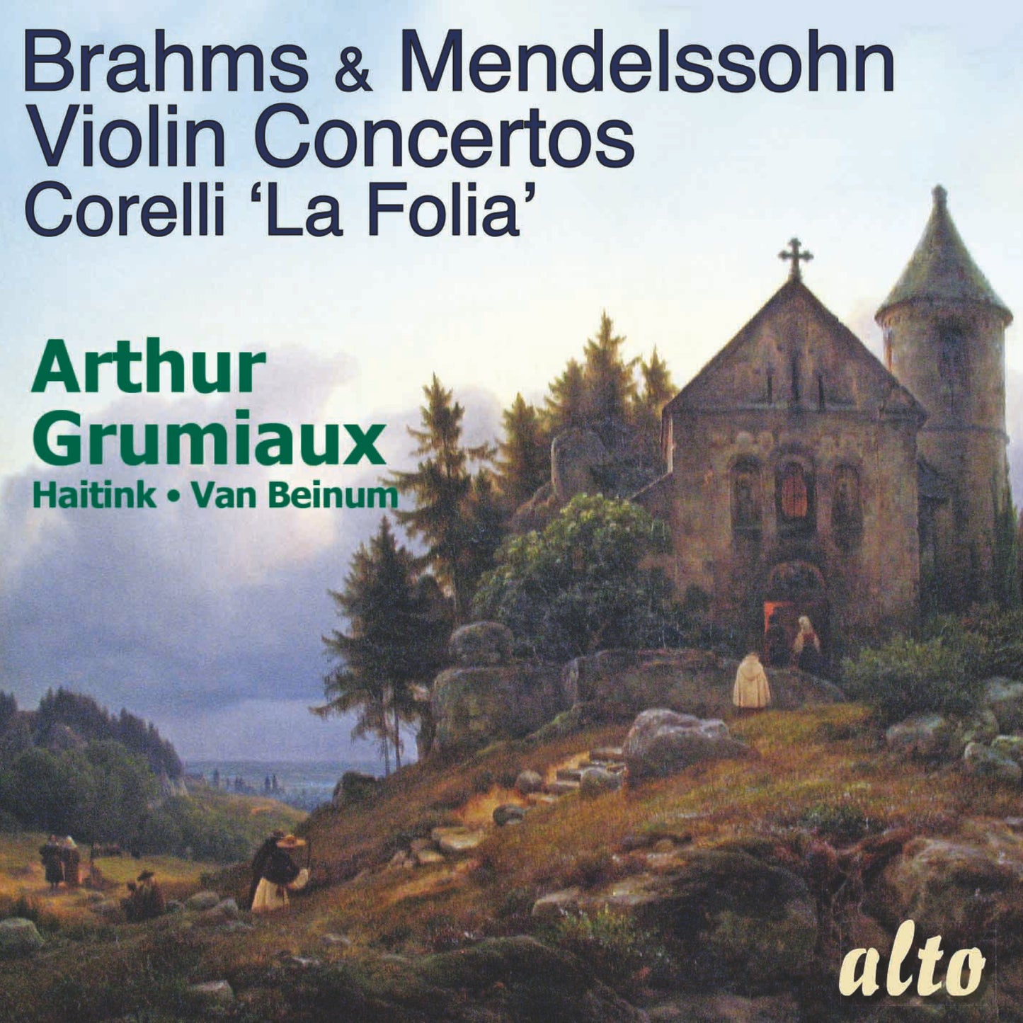 BRAHMS AND MENDELSSOHN: VIOLIN CONCERTOS - ARTHUR GRUMIAUX, ROYAL PHILHARMONIC