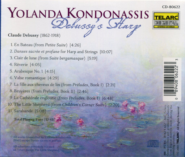 DEBUSSY'S HARP - Yolanda Kondonassis
