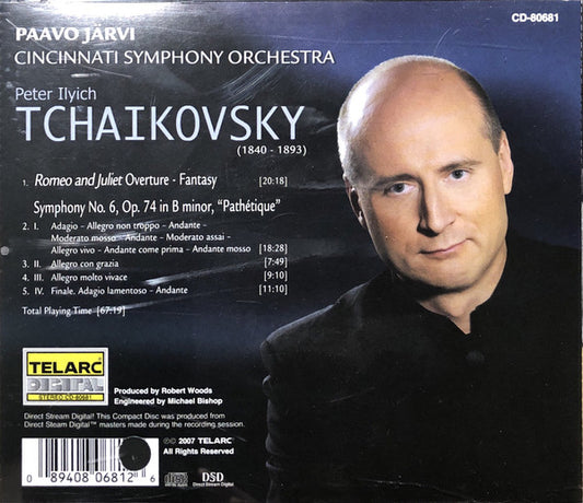 TCHAIKOVSKY: Symphony No. 6 "Pathetique"; Romeo and Juliet Overture - Paavo Jarvi, Cincinnati Symphony Orchestra
